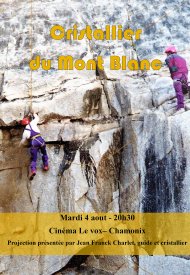 Affiche de Cristallier du Mont Blanc