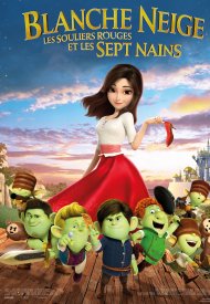 Affiche de Blanche Neige, les souliers rouges et les 7 nains