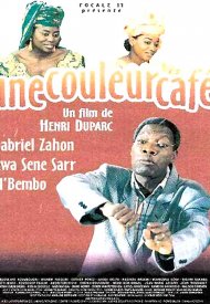 Affiche de Une couleur café