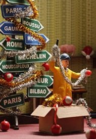 Affiche de Panique au village : la bûche de Noël