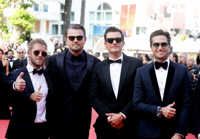 Leonardo DiCaprio et Orlando Bloom, deux sexy men in black Leonardo DiCaprio et Orlando Bloom, deux sexy men in black