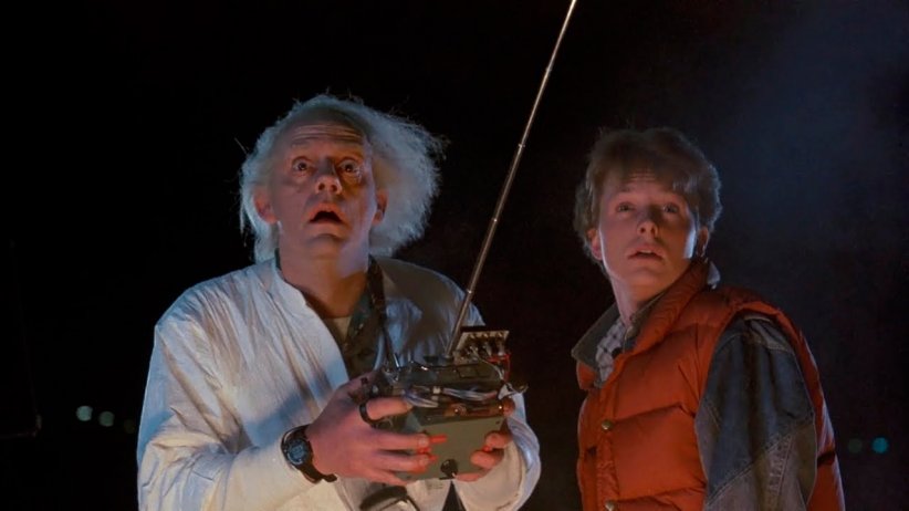 Doc et Marty dans la trilogie Retour vers le futur Doc et Marty dans la trilogie Retour vers le futur