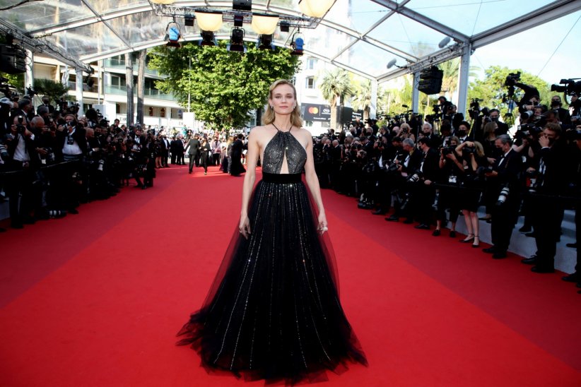 Diane Kruger, magnifique en robe noire Diane Kruger, magnifique en robe noire