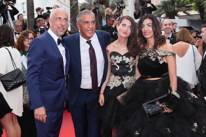 Samy Naceri avec son frère et sa compagne Samy Naceri avec son frère et sa compagne