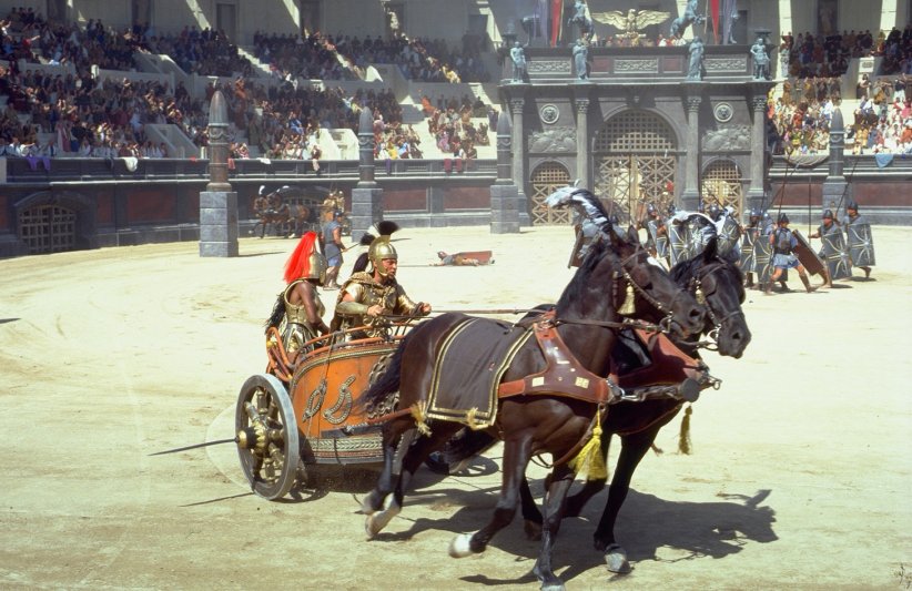 Une bonbonne de gaz dans "Gladiator" Une bonbonne de gaz dans "Gladiator"