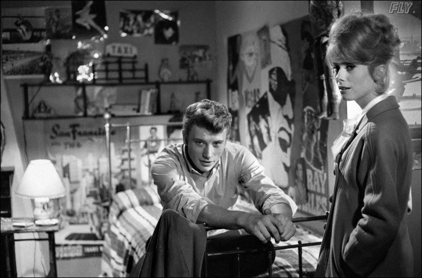 Face à Catherine Deneuve dans "Les Parisiennes" (1962) Face à Catherine Deneuve dans "Les Parisiennes" (1962)
