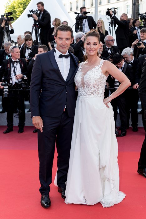 Franck Sémonin et sa femme Hélène posent en couple Franck Sémonin et sa femme Hélène posent en couple