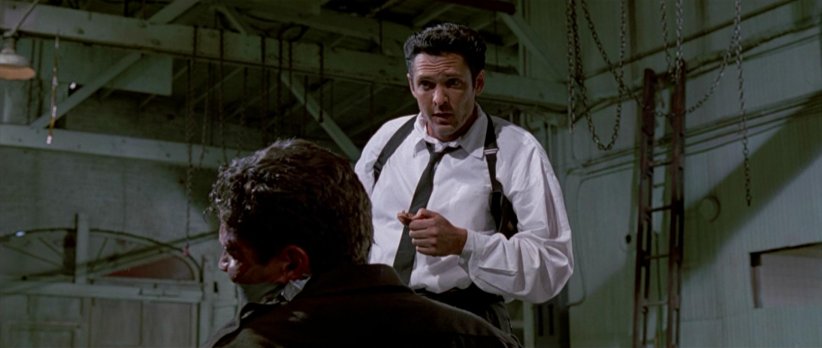 La torture du policier de "Reservoir Dogs" 1992 La torture du policier de "Reservoir Dogs" 1992