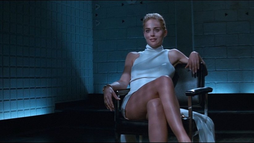 Sharon Stone, alias Catherine Tramell, dans "Basic Instinct" (1992) Sharon Stone, alias Catherine Tramell, dans "Basic Instinct" (1992)