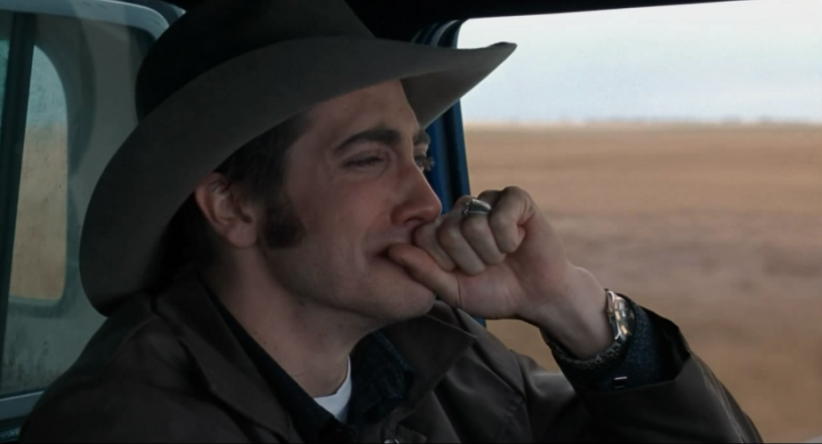 Jake Gyllenhaal dans "Le Secret de Brokeback Mountain" (2005) d'Ang Lee Jake Gyllenhaal dans "Le Secret de Brokeback Mountain" (2005) d'Ang Lee