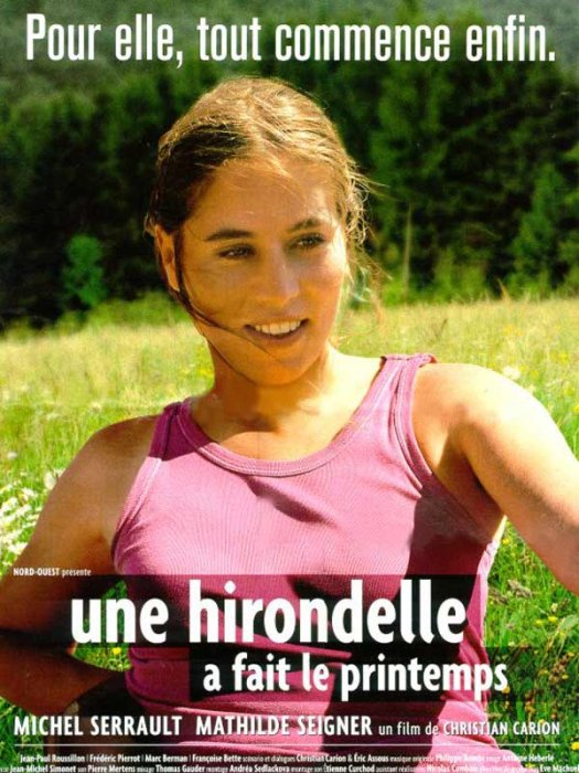 Une citadine à la campagne dans "Une hirondelle a fait le printemps" (2001) Une citadine à la campagne dans "Une hirondelle a fait le printemps" (2001)
