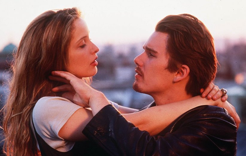 Julie Delpy avec Ethan Hawke dans la trilogie "Before..." (1995 - 2013) de Richard Linklater Julie Delpy avec Ethan Hawke dans la trilogie "Before..." (1995 - 2013) de Richard Linklater