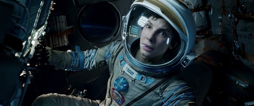 Sandra Bullock dans "Gravity" Sandra Bullock dans "Gravity"