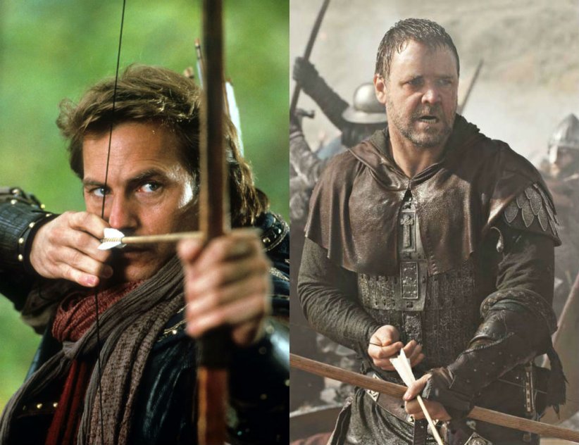 Kevin Costner et Russell Crowe pour Robin des Bois Kevin Costner et Russell Crowe pour Robin des Bois
