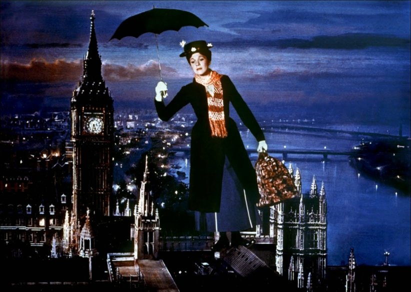 Mary Poppins dans le film éponyme Mary Poppins dans le film éponyme