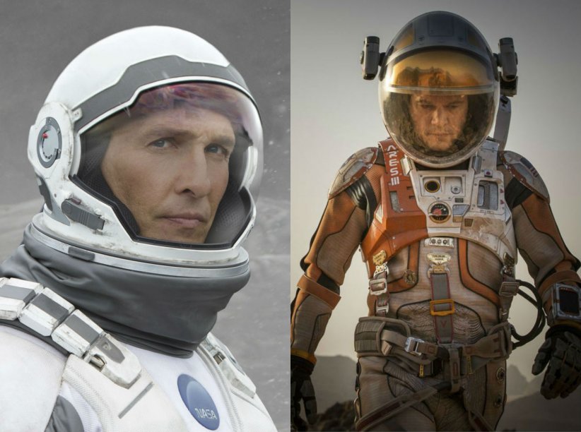 Matt Damon dans Interstellar Matt Damon dans Interstellar