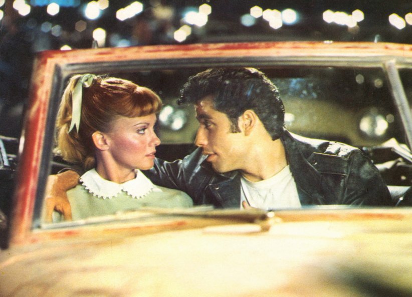 John Travolta et Olivia Newton-John, "Grease" (1978) John Travolta et Olivia Newton-John, "Grease" (1978)