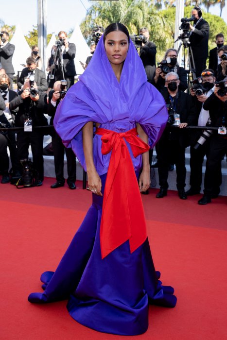 Tina Kunakey a misé sur l'originalité Tina Kunakey a misé sur l'originalité