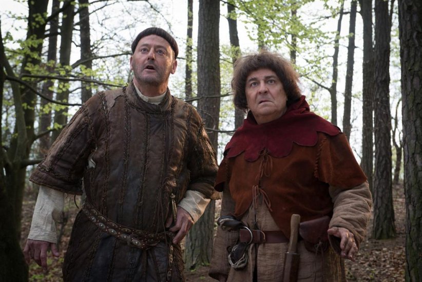 Godefroy de Montmirail et Jacquouille dans Les Visteurs - La Révolution Godefroy de Montmirail et Jacquouille dans Les Visteurs - La Révolution
