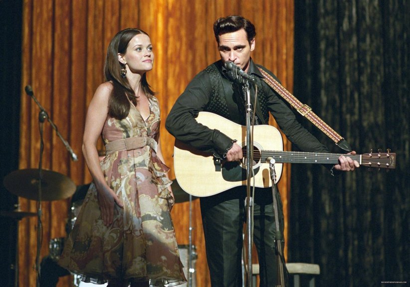 Joaquin Phoenix et Reese Witherspoon dans "Walk the Line" Joaquin Phoenix et Reese Witherspoon dans "Walk the Line"
