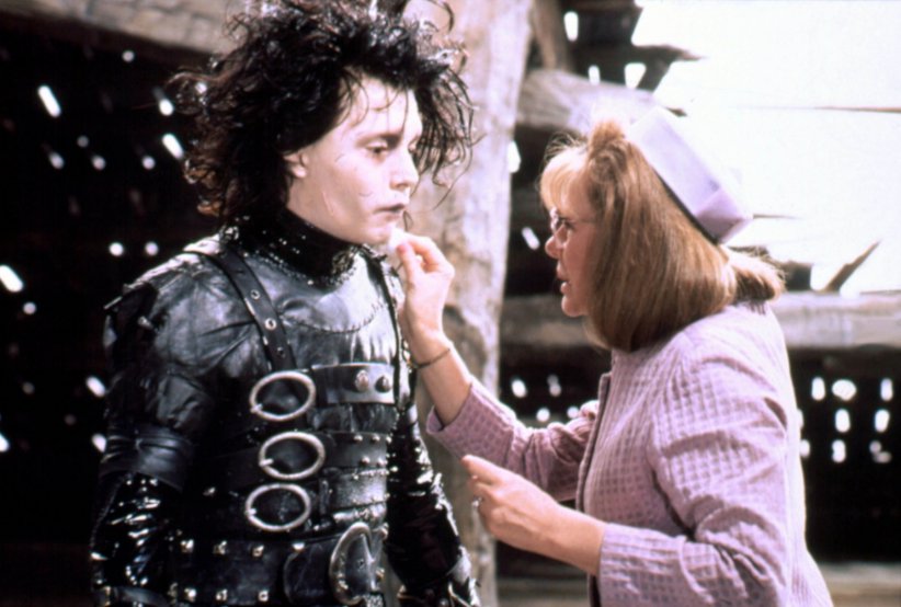 Edward dans "Edward aux mains d'argent" (1991) de Tim Burton Edward dans "Edward aux mains d'argent" (1991) de Tim Burton