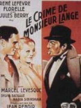 Le Crime De Monsieur Lange