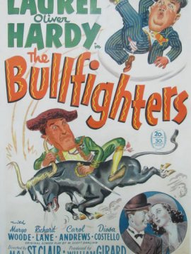 Laurel et Hardy toréadors