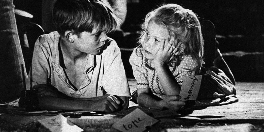 Georges Poujouly et Brigitte Fossey dans