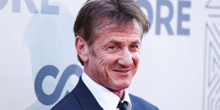 Sean Penn lors du CORE Gala à Los Angeles, le 10 juin 2022.