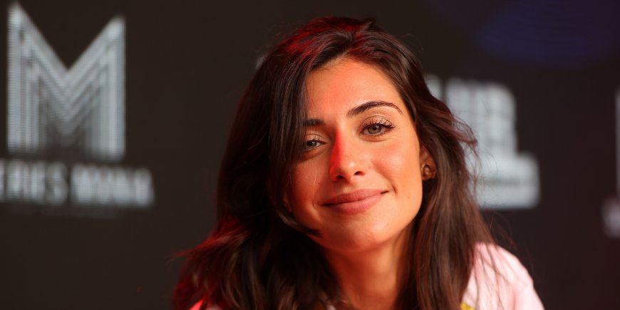 Rebecca Benhamour lors du Festival séries Mania à Lillle, le 28 août 2021.