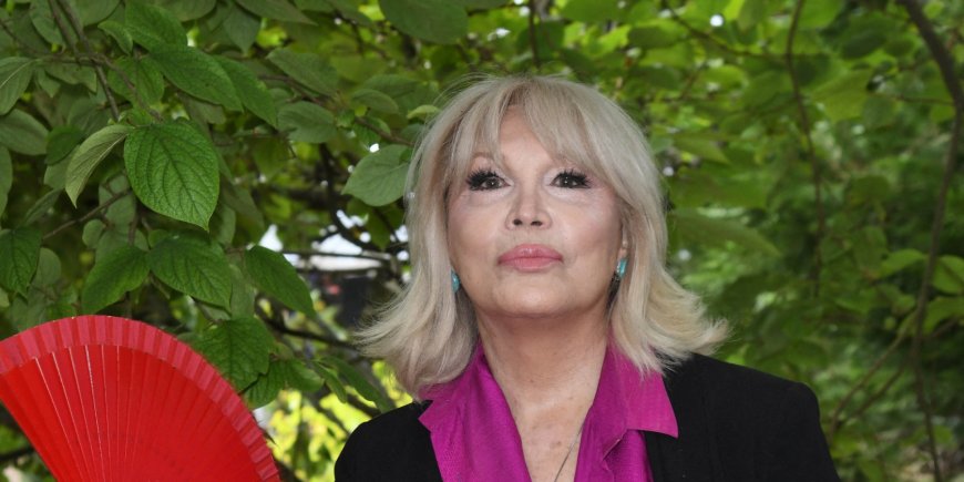 Amanda Lear au photocall du film