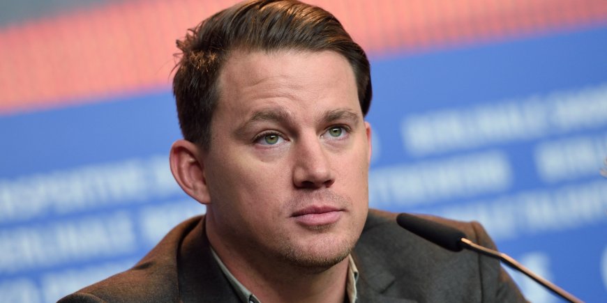 Channing Tatum durant la conférence de presse de