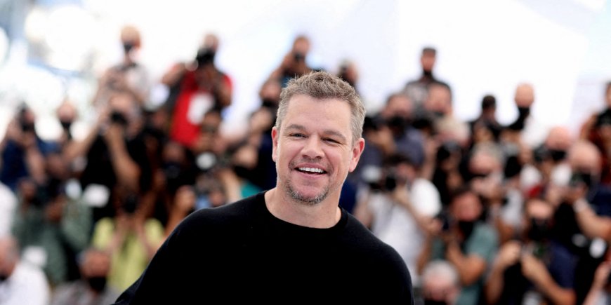 Matt Damon au photocall du film Stillwater (hors compétition) lors du 74ème festival international du film de Cannes, le 9 juillet 2021.