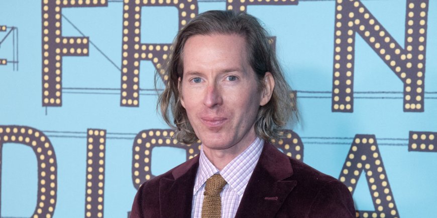 Wes Anderson à l'avant-première de