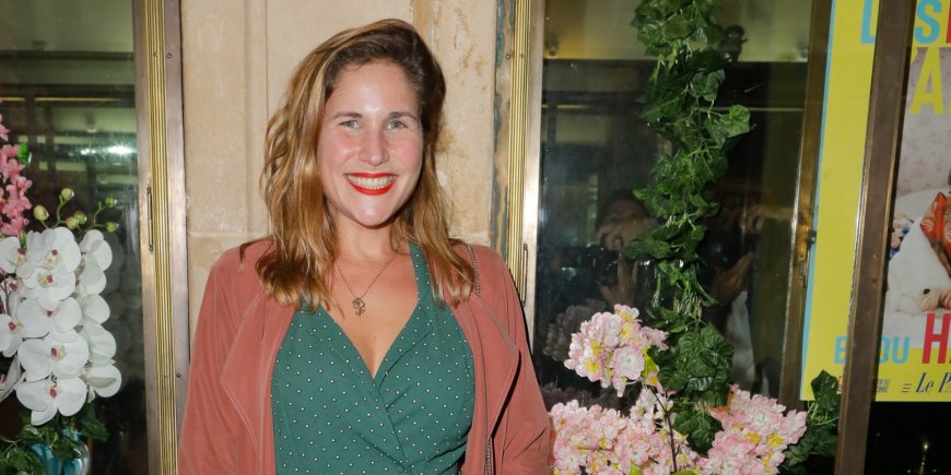 Joséphine Draï à la première de la pièce