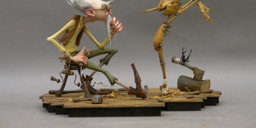 Dessin conceptuel pour le film d'animation