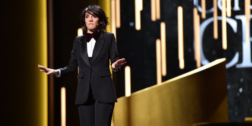 Florence Foresti à la 41e cérémonie des César à Paris, le 26 février 2016.