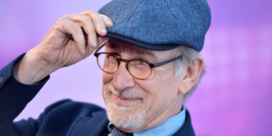 Steven Spielberg à l'avant-première de