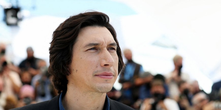 Adam Driver au photocall du film