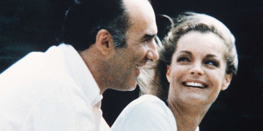 Michel Piccoli et Romy Schneider dans
