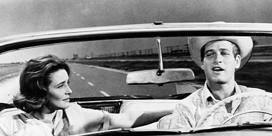 Patricia Neal et Paul Newman dans