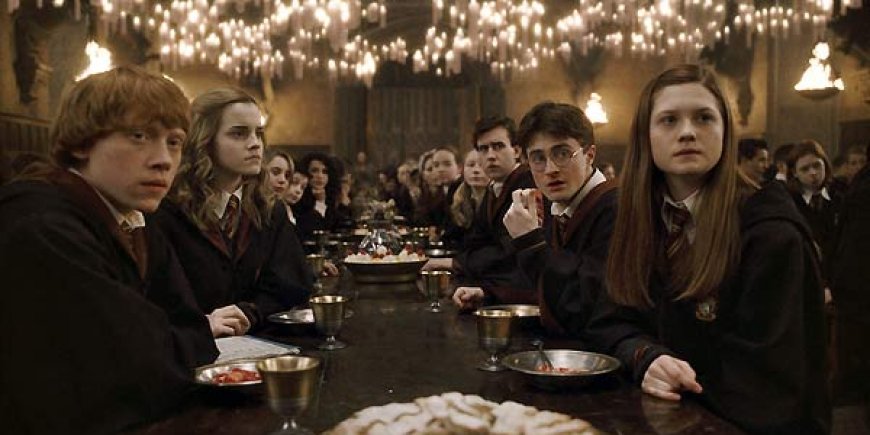 Daniel Radcliffe, Emma Watson et Rupert Grint dans
