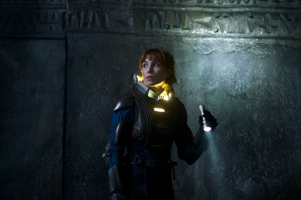 Noomi Rapace dans [ITALIC]Prometheus[/ITALIC]