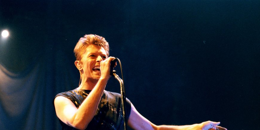 David Bowie en concert à Bruxelles sur le