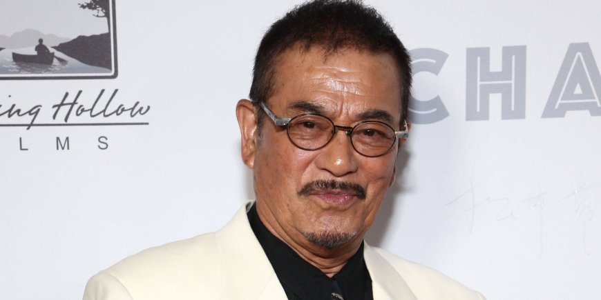 Sonny Chiba lors de la première du film