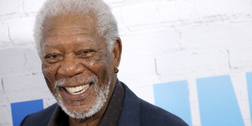 Morgan Freeman à la première de