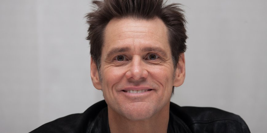 Jim Carrey durant le junket press du film Dumb & Dumber De à Los Angeles en 2014