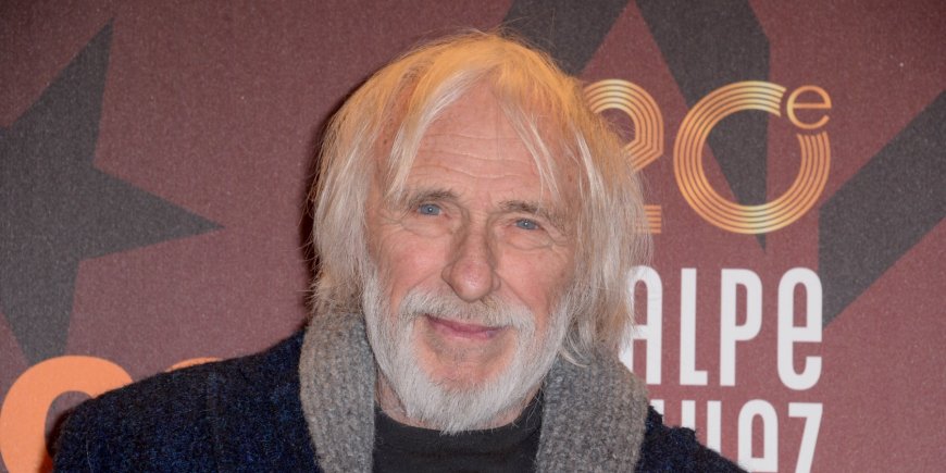 Pierre Richard durant le Festival de l'Alpe d'Huez, le 18 janvier 2017.