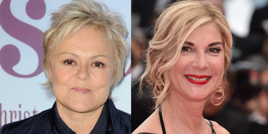 Muriel Robin à la première des