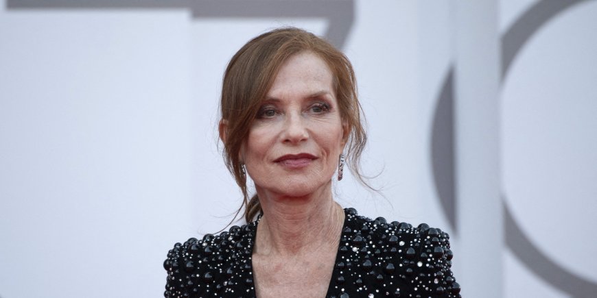 Isabelle Huppert à la première de